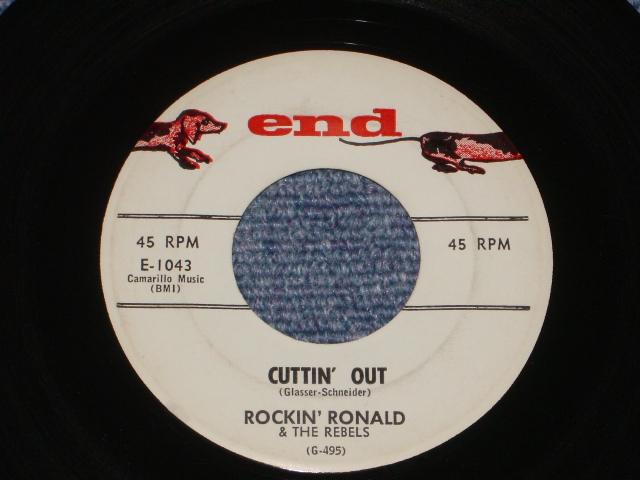 画像: ROCKIN' RONALD & THE REBELS - KANSAS CITY / 1959 US ORIGINAL 7" SINGLE