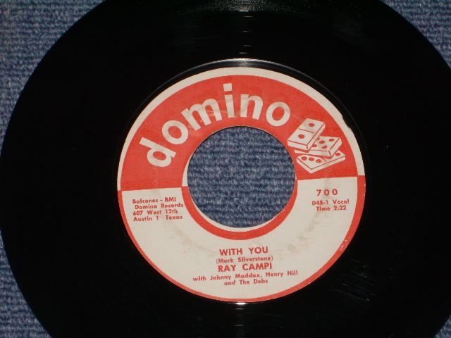 画像: RAY CAMPI - MY SCREAMIN' SCREAMIN' MINI / 1958 US ORIGINAL 7" Single