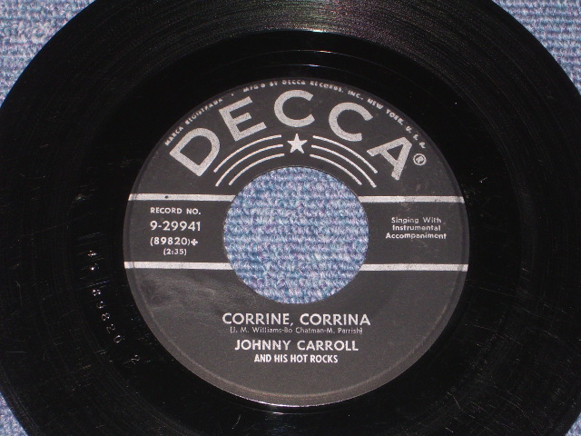 画像: JOHNNY CARROLL - WILD WILD WOMEN / 1958 US ORIGINAL 7" Single