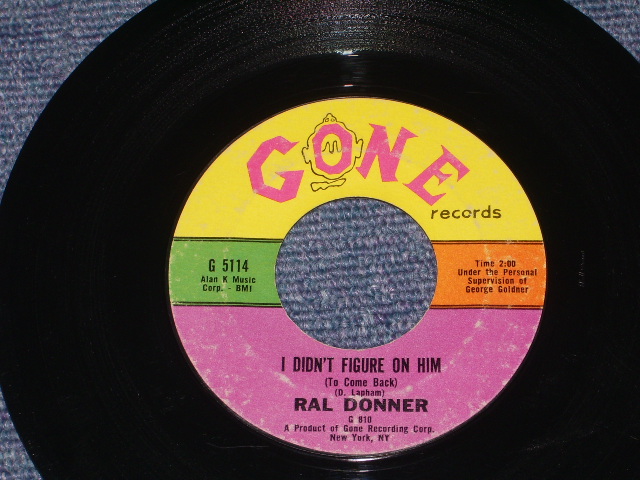 画像: RAL DONNER - PLEASE DON'T GO / 1961 US ORIGINAL 7"SINGLE