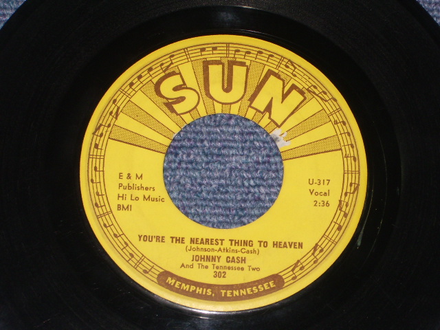 画像: JOHNNY CASH - THE WAY OF A WOMAN LOVE / 1958 US ORIGINAL 7" Single