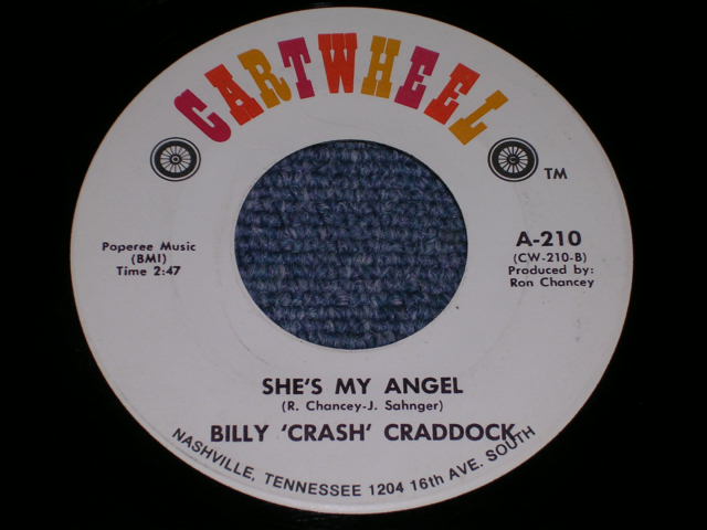 画像: BILLY 'CRASH' CRADDOCK - AIN'T NOTHIN' SHAKIN' / 1972 US ORIGINAL 7"SINGLE