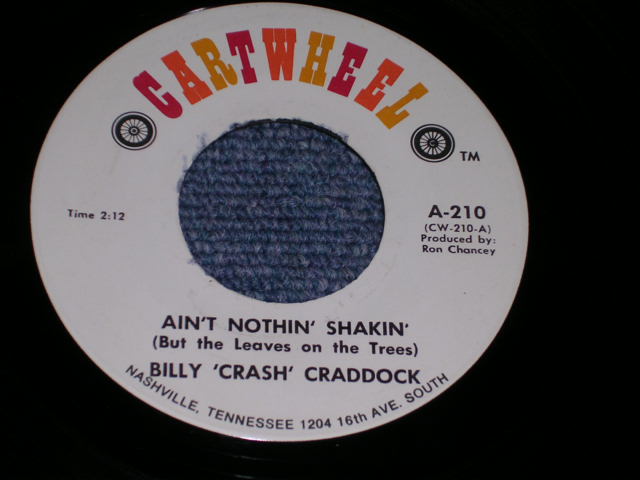 画像1: BILLY 'CRASH' CRADDOCK - AIN'T NOTHIN' SHAKIN' / 1972 US ORIGINAL 7"SINGLE