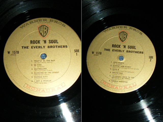 画像: The EVERLY BROTHERS - ROCK 'N SOUL  / 1964 US ORIGINAL MONO Used LP  