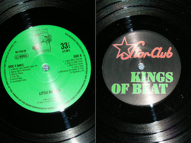 画像: LITTLE RICHARD - KINGS OF BEAT 1 : STAR CLUB / 1991 GERMAN REISSUE Brand New LP Found DEAD STOCK!!!