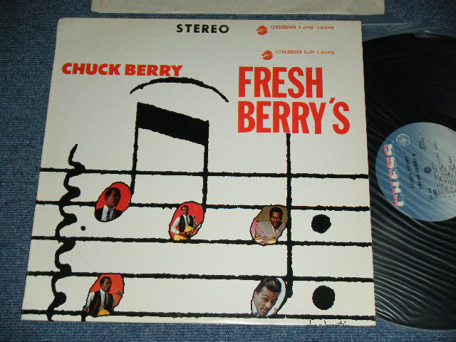 画像1: CHUCK BERRY - FRESH BERRY'S ( Ex++/MINT-) / 1970's US ORIGINAL "SKY BLUE " Label Used STEREO  LP 