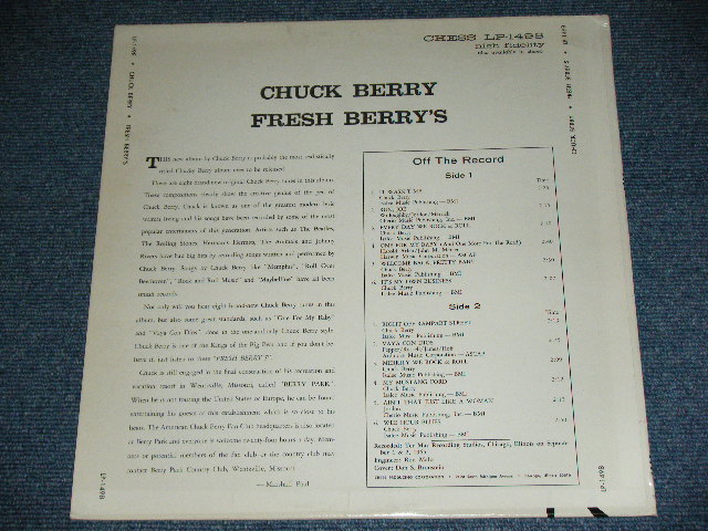 画像: CHUCK BERRY - FRESH BERRY'S ( Ex++/MINT-) / 1970's US ORIGINAL "SKY BLUE " Label Used STEREO  LP 