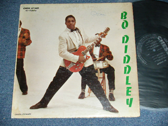 画像1: BO DIDDLEY - BO DIDDLEY ( DEBUT Album :  Ex-/Ex+ ) / 1958 US ORIGINAL MONO Used LP  