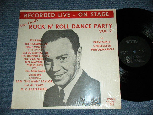 画像1: V.A. OMNIBUS - ARAN FREED'S ROCK N' ROLL DANCE PARTY VOL,2 : RECORDED LIVE - ON STAGE / 1980's US ORIGINAL Used MONO LP 
