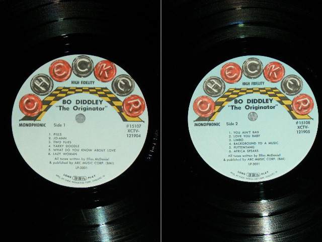 画像: BO DIDDLEY -  THE ORIGINATOR ( Ex++/Ex+++ ) / 1966 US ORIGINAL Used MONO LP 