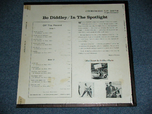 画像: BO DIDDLEY - IN THE SPOTLIGHT (  Ex/Ex : B-1 / SCRATCHE / JUMP ) / 1960 US ORIGINAL MONO Used LP  
