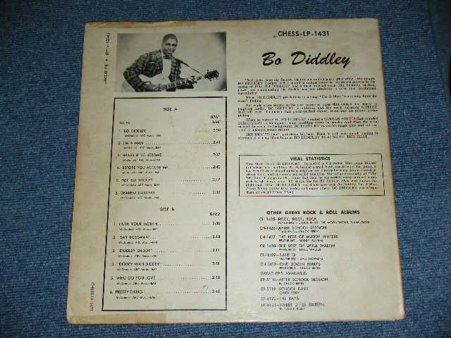 画像: BO DIDDLEY - BO DIDDLEY ( DEBUT Album :  Ex/Ex+ ) / 1958 US ORIGINAL MONO Used LP  
