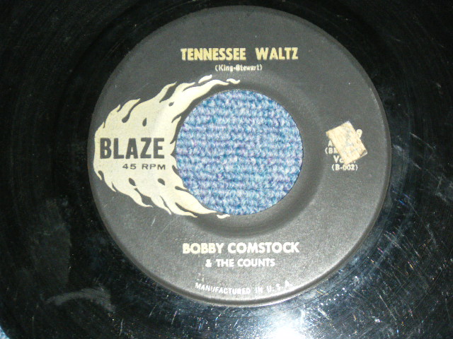 画像: BOBBY COMSTOCK - TENNESSEE WALTZ / 1959 US Original 7" inch Single  