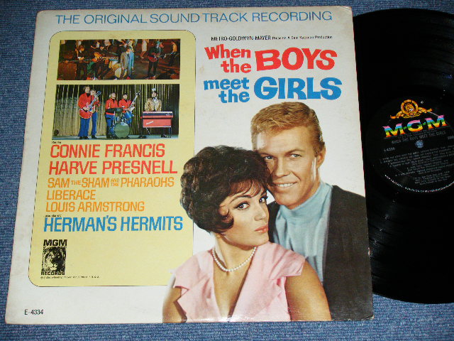 画像1: CONNIE FRANCIS + Others ost - WHEN THE BOYS MEET THE GIRLS  / 1965 US ORIGINAL MONO Used LP 