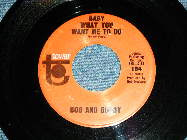 画像: BOB AND BOBBY ( BRIAN WILSON of THE BEACH BOYS RELATED ) - TWELVE-O-FOUR  / 1960's US ORIGINAL Used  7" SINGLE 