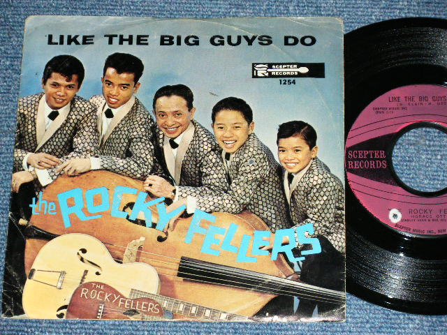 画像1: THE ROCKY FELLERS - LIKE THE BIG GUYS DO   / 1963 US ORIGINAL Used 7" Single  With PICTURE SLEEVE 