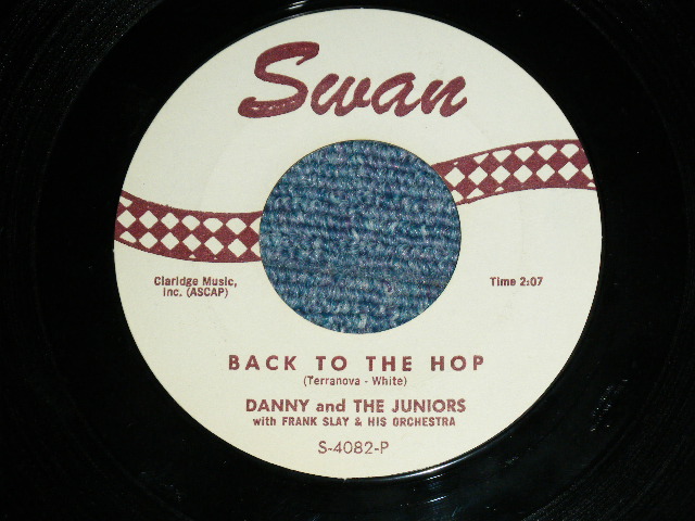 画像1: DANNY and The JUNIORS - BACK TO THE HOP  ( Ex++/Ex++ )   / 1961 US ORIGINAL Used 7" Single  