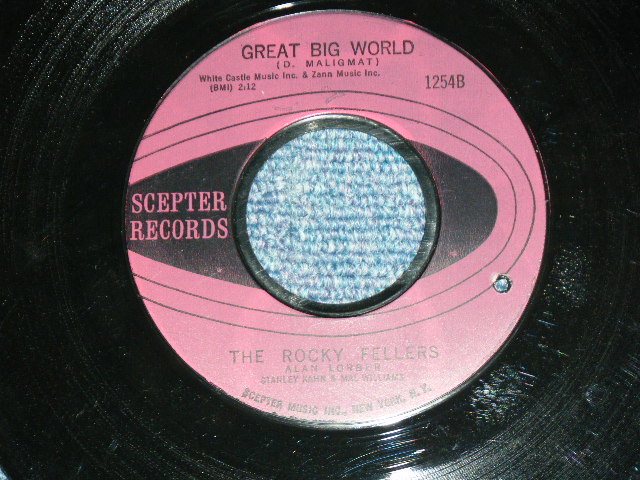 画像: THE ROCKY FELLERS - LIKE THE BIG GUYS DO   / 1963 US ORIGINAL Used 7" Single  With PICTURE SLEEVE 