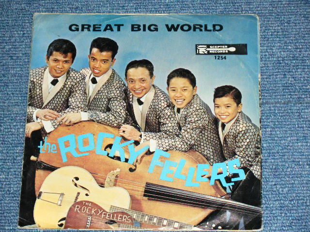画像: THE ROCKY FELLERS - LIKE THE BIG GUYS DO   / 1963 US ORIGINAL Used 7" Single  With PICTURE SLEEVE 