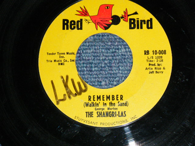 画像1: THE SHANGRI-LAS - REMEMBER(Ex++/Ex++ : WOL )  / 1964 US ORIGINAL Used 7" Single  