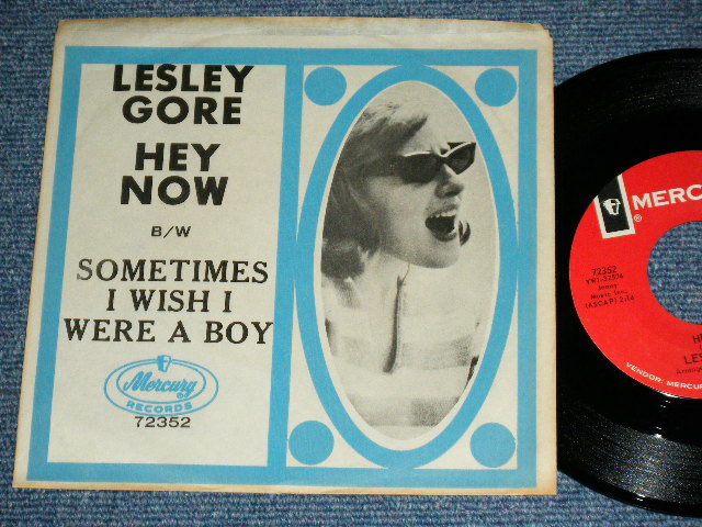 画像1: LESLEY GORE  - HEY NOW / 1964 US ORIGINAL  Used 7" inch Single  With PICTURE SLEEVE 