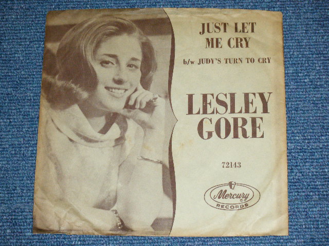 画像: LESLEY GORE  - JUDY'S TURN TO CRY / 1963 US ORIGINAL  Used 7" inch Single  With PICTURE SLEEVE 