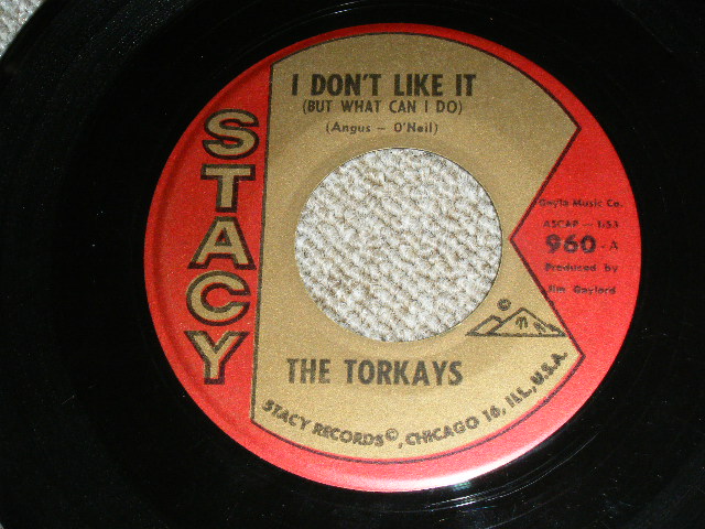 画像1: THE TORKAYS - I DON'T LIKE IT / 1963 US AMERICA Original Used 7" inch Single  