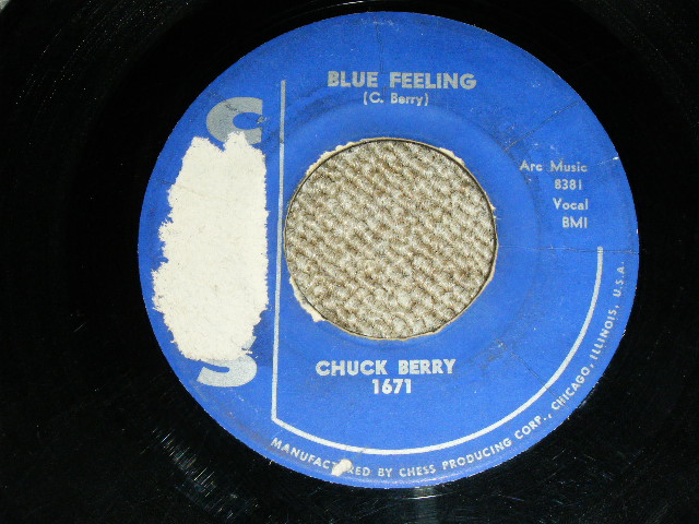 画像: CHUCK BERRY - ROCK & ROLL MUSIC / 1957 US ORIGINAL Used 7" inch SINGLE 