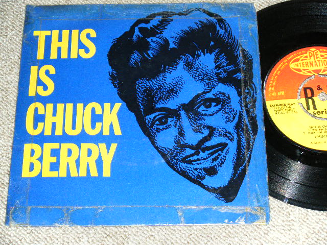 画像1: CHUCK BERRY - THIS I S CHUCK BERRY  / 1963 UK ENGLANG ORIGINAL Used 7" inch EP