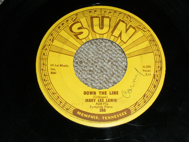 画像: JERRY LEE LEWIS - BREATHLESS ( Ex-/Ex- ) / 1958 US ORIGINAL 7" Single 