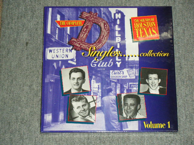画像1: V.A. OMNIBUS - THE COMPLETE D SINGLES.... COLLECTION  VOLUME 1 : THE SOUNDS OF HOUSTON TEXAS (SEALED) / 1995 GERMANY "Brand New Sealed" 4-CD's Box Set Whit 58 Page ooklet 