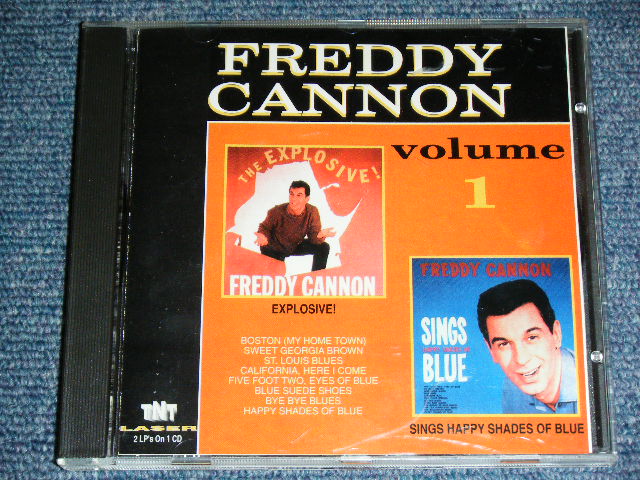 画像1: FREDDY CANNON - VOLUME 1 (EXPROSIVE + SINGS HAPPY SHADES OF BLUE  ) / 1991 US ORIGINAL Used CD 