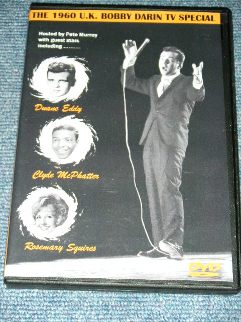 画像1: BOBBY DARIN (With DUANE EDDY,CLYDE McPHATTER,ROSEMARY SQUIRES ) - THE 1960 U.K.BOBBY DARIN TV SPECIAL   / EU ALL REGION FREE Brand New DVD-R  