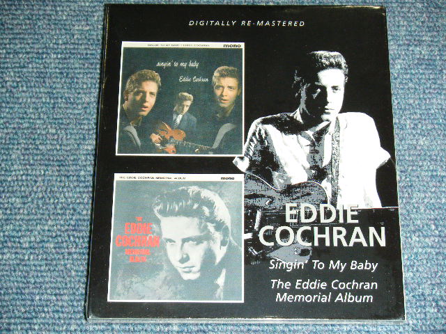 画像1: EDDIE COCHRAN - SINGIN' FOR MY BABY + MEMORIALO ALBUM  ( 2in 1) / 2009 UK ORIGINAL Brand New SEALED CD  