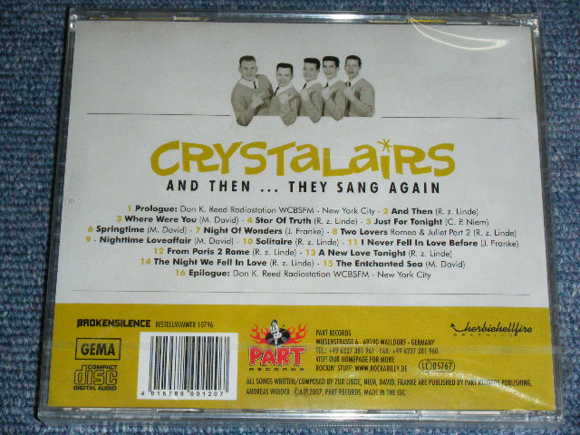 画像: The CRYSTALAIRS - AND THEN...THEY SANG AGAIN / 2010 EUROPE  Brand New SEALED CD
