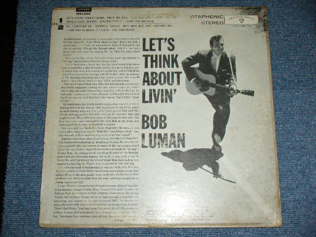 画像: BOB LUMAN - WILD EYED WOMAN  (Ex+++/MINT-) / 1988 GERMAN GERMANY Used LP