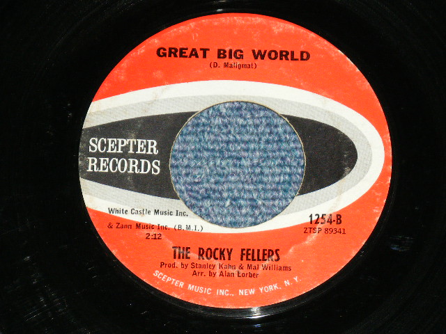 画像: THE ROCKY FELLERS - LIKE THE BIG GUYS DO ( VG+++/VG+++ ) / 1963 US ORIGINAL Used 7" Single 