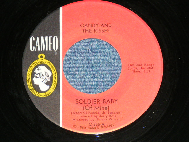 画像1: CANDY and The KISSES - SOLDIER BABY ( PHIL SPECTOR  songs ) / 1960 US ORIGINAL Used 7" Single  