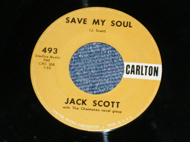 画像: JACK SCOTT - GOODBYE BABY ( VG+++/VG+++ )  / 1959 US AMERICA ORIGINAL Used 7"Single
