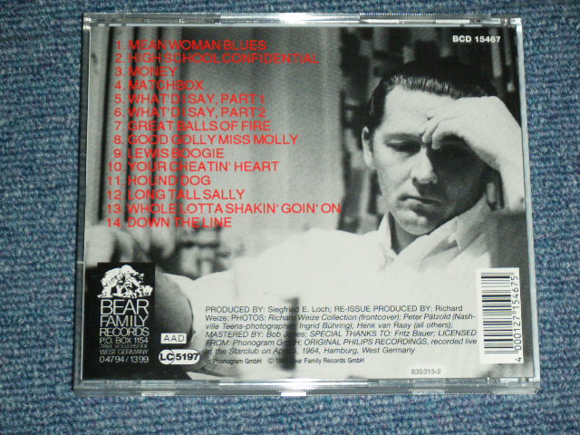 画像: JERRY LEE LEWIS - LIVE AT THE STAR-CLUB HAMBURG : THE HAMBRUG SOUND / 1994 WEST-GERMANY  Used CD