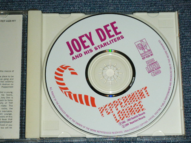 画像: JOEY DEE and The STARLITERS - DOIN' THE TWIST RECORDED LIVE AT The PEPPERMINT LOUNGE  / 1994 WEST-GERMANY  Used CD 