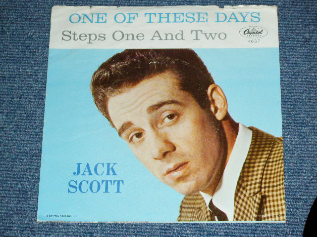 画像: JACK SCOTT - STEPS ONE & TWO ( Ex-/Ex+ )  / 1961 US AMERICA ORIGINAL Used 7"Single With PICTURE SLEEVE 