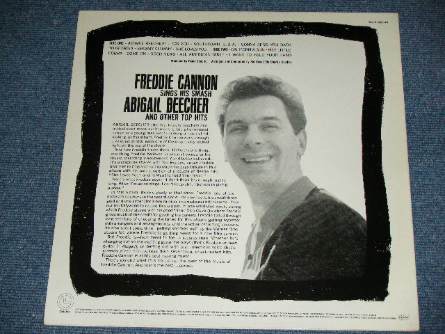 画像: FREDDIE FREDDY  CANNON  - FREDDIE CANNON / 1980's GERMAN  REPRO or REISSUE Used LP