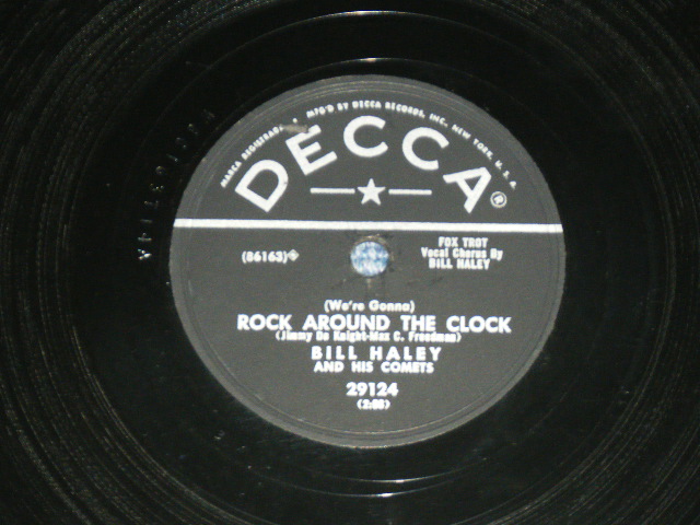 画像1: BILL HALEY - ROCK AROUND THE CLOCK  / 1954 US AMERICA ORIGINAL Used 78rpm SP  
