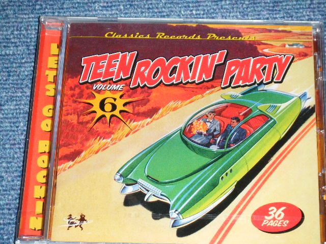 画像1: V.A. OMNIBUS - TEEN ROCKIN' PARTY VOL.6 / SWEDEN  ORIGINAL Brand New SEALED CD