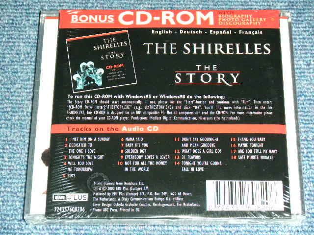 画像: THE SHIRELLES - THE STORY ( With Bonus CD-ROM )  / 2000 EUROPE  Brand New SEALED CD  