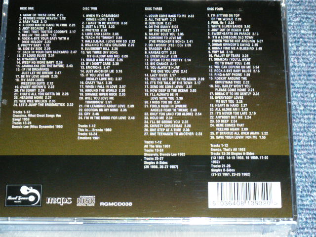 画像: BRENDA LEE - SUPER CLASSIC ALBUMS PLUS BONUS SINGLES  / 2013 EUROPE Brand New SELAED 4-CD's SET  CD  