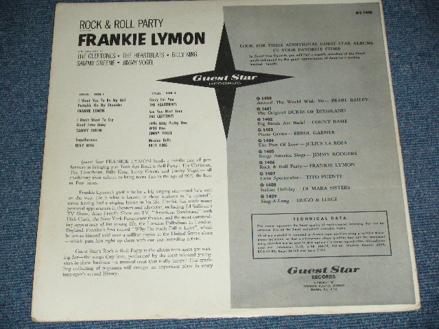 画像: V.A. FRANKIE LYMON - ROCK & ROLL PARTY  / 1960's   US AMERICA 2nd Issued Used LP