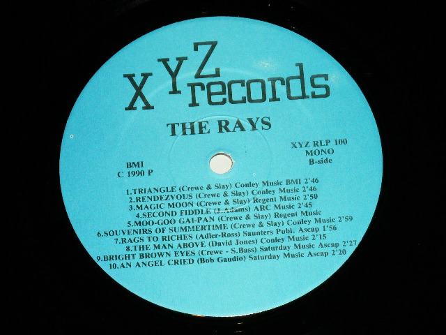 画像: The RAYS - THE RAYS ( SILHOUETTES )  / 1990  US AMERICA Brand New LP 