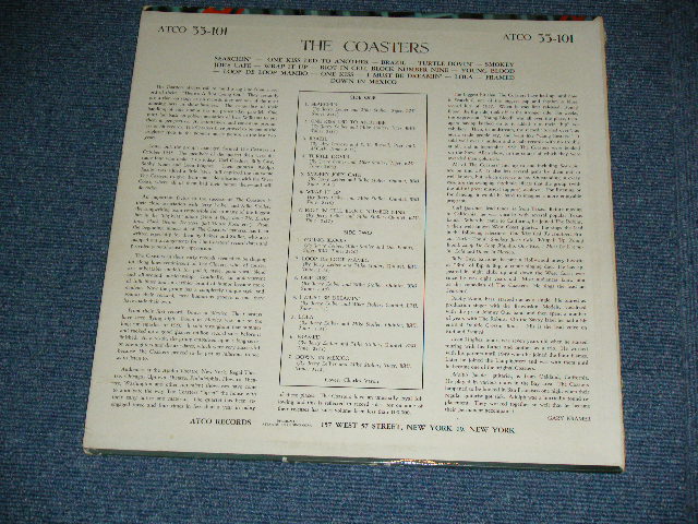 画像: THE COASTERS - THE COASTERS (DEBUT ALBUM : Ex++/Ex++ ) / 1958 US AMERICA  ORIGINAL "YELLOW LABEL with HARP" MONO Used LP  